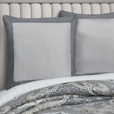 LISBON EURO SHAM by Royal Court in Slate (Size ONE SIZE)