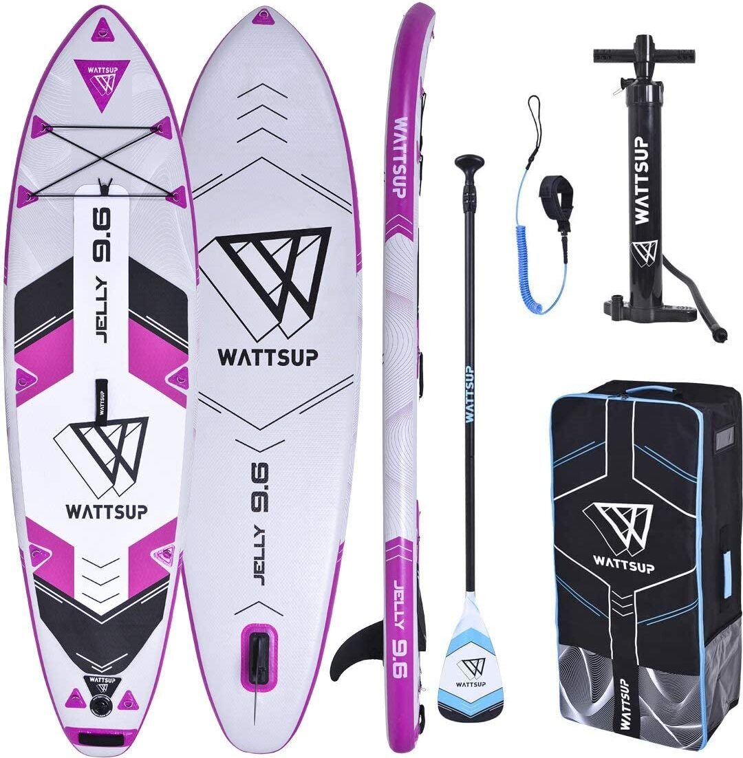 WS WattSUP Jelly 9'6" SUP Board Stand Up Paddle Surf-Board Paddel ISUP 290cm