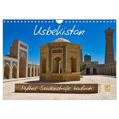 Usbekistan Mythos Seidenstraße hautnah (Wandkalender 2027 DIN A4 quer), CALVENDO Monatskalender