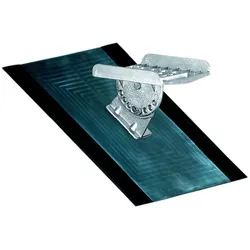 HEUEL Dachtrittsystem FlatStep Steigtritt - Alu-natur
