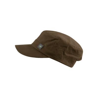 Army Cap CHILLOUTS "El Paso Hat", Herren, braun, Baumwolle, unifarben, Caps, verstellbar, funktionaler Look