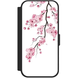 Nivocase Klapphülle für Apple iPhone 17 Handyhülle aus Kunst Leder NIVOflip schwarz Asien Japan (Apple iPhone 17), Smartphone Hülle, Schwarz