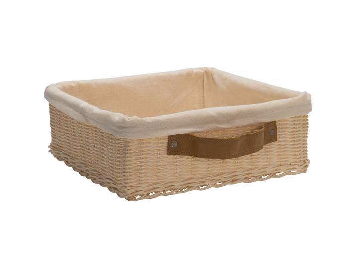 Korb Naima Weiss Rattan 32 cm