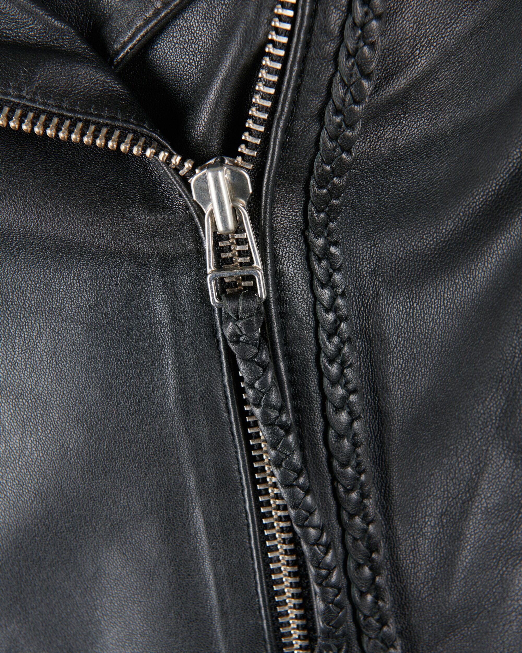 Lederjacke MAZE "Lederjacke Manti", Damen, Gr. M, schwarz, Obermaterial: 100% Lammleder LEL. Futter: 100% Polyester PES., Jacken Lederjacke