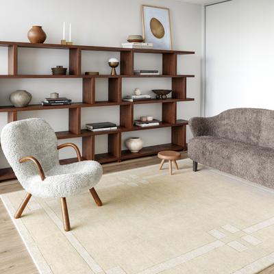Nuloom Rune Bordered Wool-Blend Area Rug