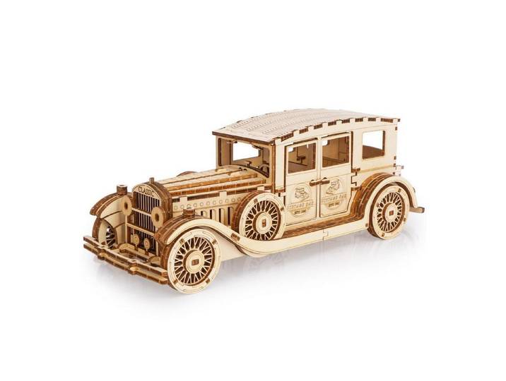 LuxusKollektion 3D-Puzzle 3D Holzpuzzle Oldtimer Mechanisches Modellauto, Puzzleteile