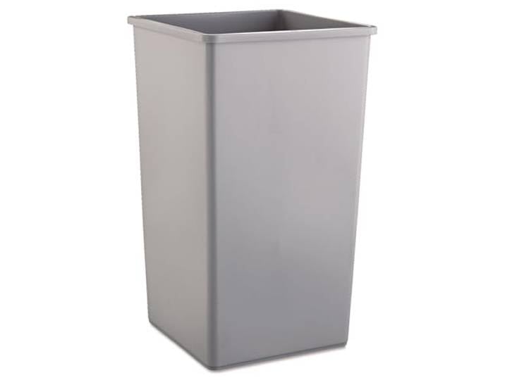 Rubbermaid Abfalleimer und Deckel, quadratisch, 35 g und 50 g 189 l 50-gallon Square grau