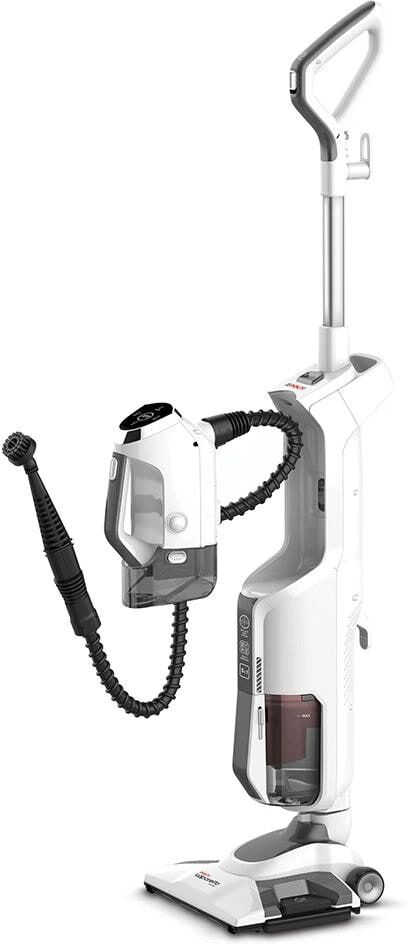 Dampfbesen POLTI "Vaporetto 3 Clean", grau (grau, weiß), Mehrzwecksauger, Dampfbesen grau, weiß Einheitsgröße