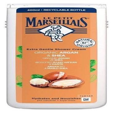 Le Petit Marseillais Extra Gentle Shower Cream Argan & Shea 400Ml (400 ml) (3574661714905)