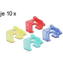 Delock 86421 RJ45 Reparatur Clip 40 Stück Set 1 (rot, blau, grün, gelb) 86421 Mehrfarbig 1 St.