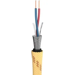 Mikrofonkabel Club Series MKII; 2 x 0,34 mm2; PVC Ø 6,50 mm; gelb
