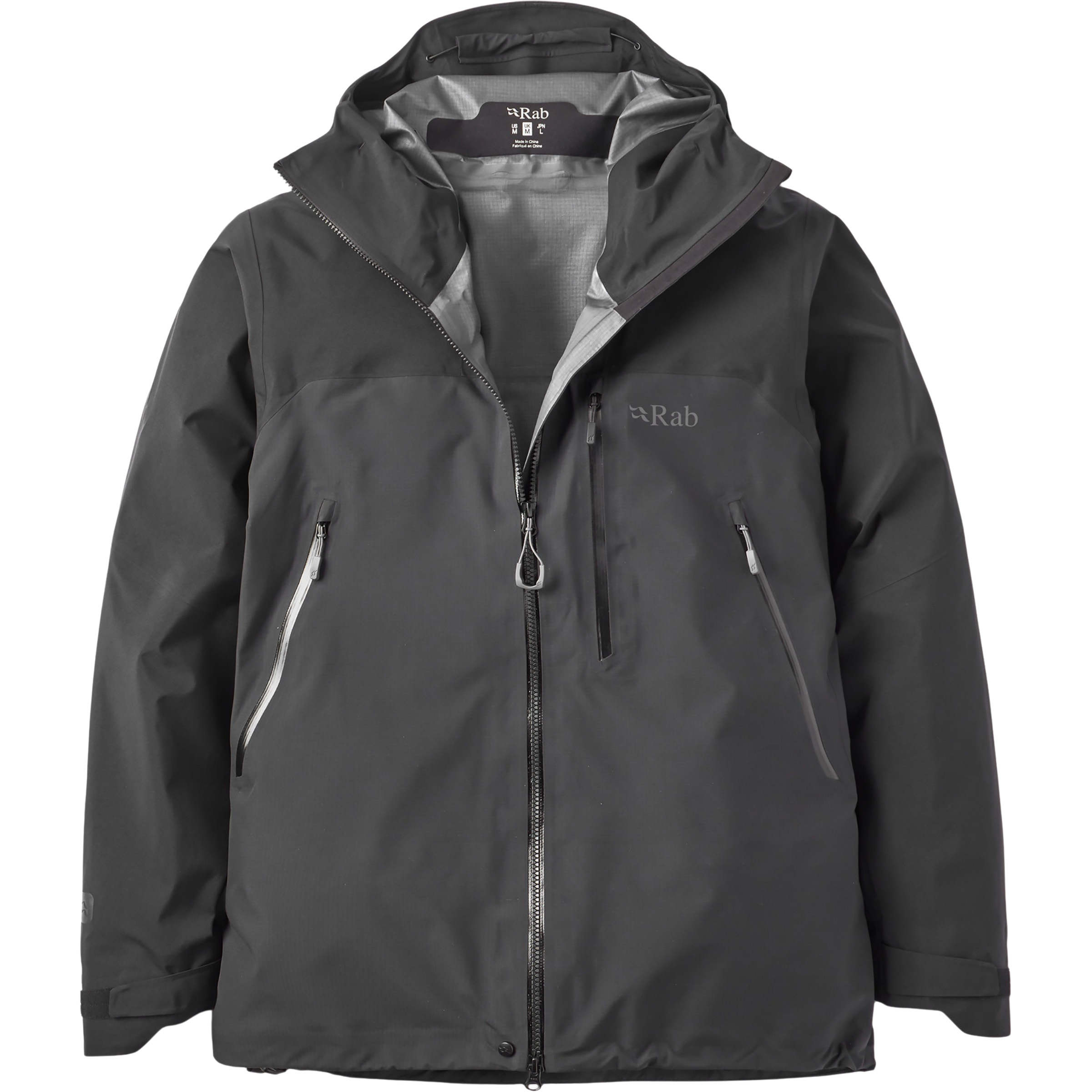 Rab Latok Mountain GTX Herren Regenjacke black Größe L Trekking Winddicht Wasserabweisend