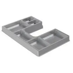 Möbel-Schubkasteninnenorganisation,OrgaTray 510,9207045,L350mm,KB550 - grau