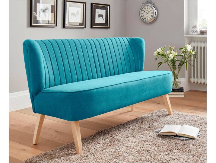 Home affaire 2-Sitzer Campi Küchensofa, Breite 140cm, Komfortsitzhöhe 46cm, bequemes Küchensofa, frei im Raum stellbar