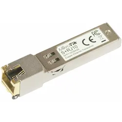 MikroTik S+Rj10, Transceiver, Silber