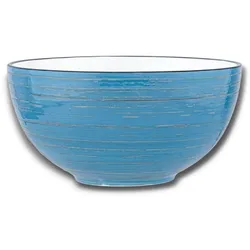 Wilmax England Wilmax Schale 1600 ml 19 cm Blau Porzellan, 3er Set