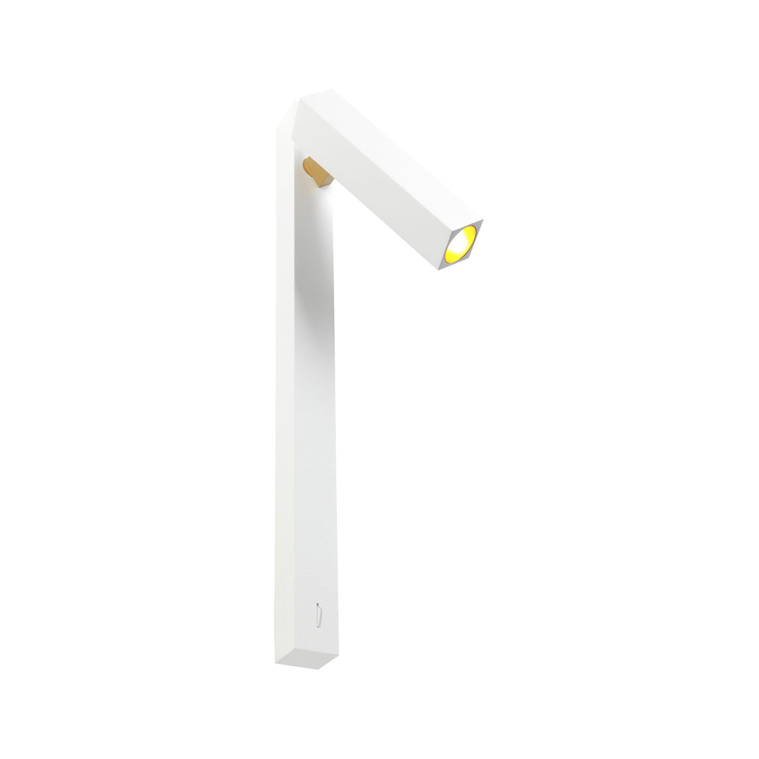 Wever & Ducré LED-Wandleuchte MICK SNOOZE WALL SURF 1.0 - 2700K J weiß-gold 2700K 159643J3 5404037307395