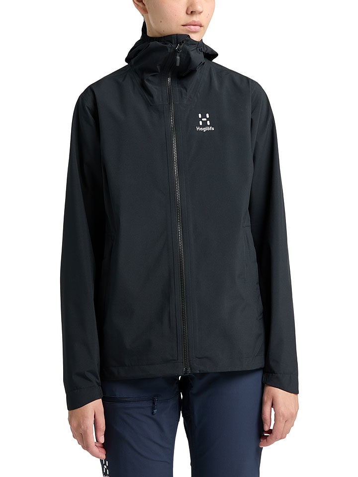 Haglöfs Funktionsjacke "Korp Proof" in Schwarz - XS