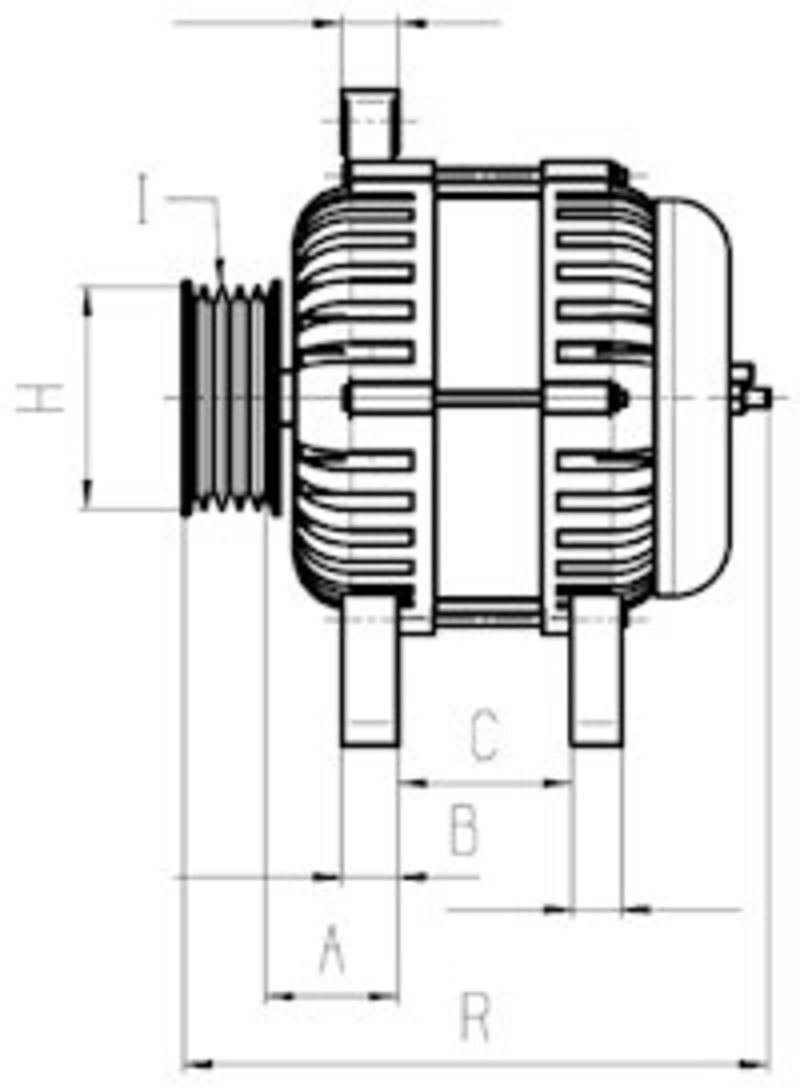 Drehstromgenerator HC-CARGO F 032 116 809