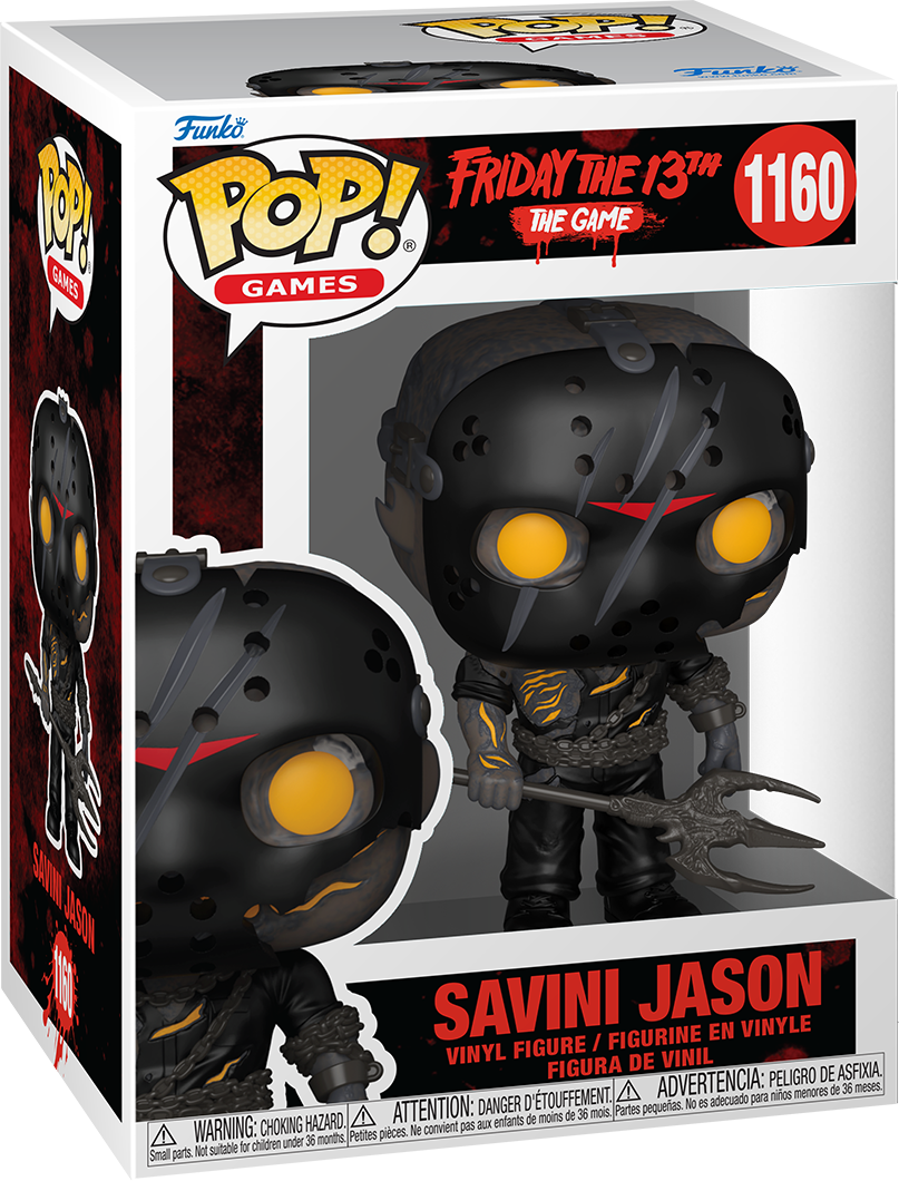 Funko Pop! Games Friday the 13th: The Game Savini Jason #1160 - Horror Figure - Collectible Vinyl Toy