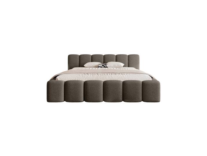 Fedve Polsterbett Alloggio 140x200 cm, Dunkelbraun, 140x200 cm, Schlafzimmer, Betten