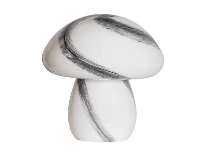 By Rydéns Mira Mushroom tafellamp 30 cm Wit-zwart