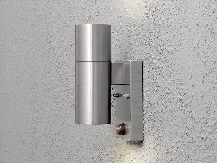 Konstsmide Modena Up & Down Edelstahl, klares Glas, Reflektor 7542-000