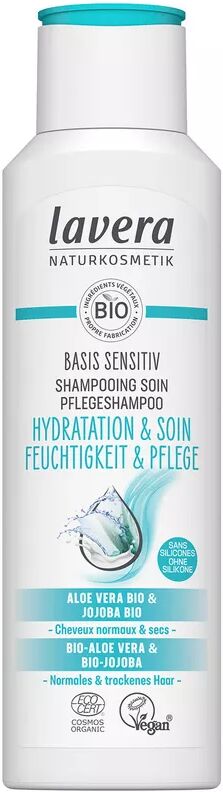 Lavera - Shampoo basis sensitiv Feuchtigkeit & Pflege, 250 ml