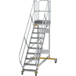 Munk Plattformtreppe 45° fahrbar Stufenbreite 600 mm - 600770