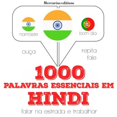 1000 palavras essenciais em hindi - JM Gardner, Audio, 9782821121881