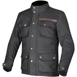 LS2, Motorradjacke, Liberty wasserdichte Motorrad-Textiljacke, schwarz, L (Herren, L)