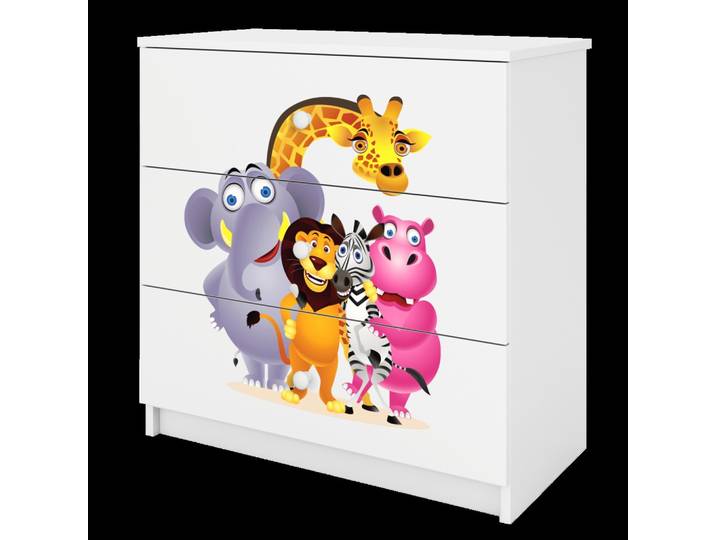 KOMMODE Babydreams ZOO 81/81/41