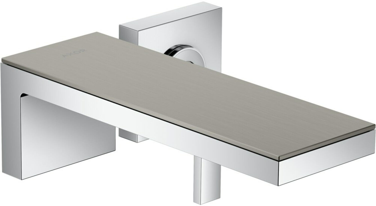 Hansgrohe Platte Axor MyEdition 245x82mm, Edelstahl-Optik, Metall (47904800)