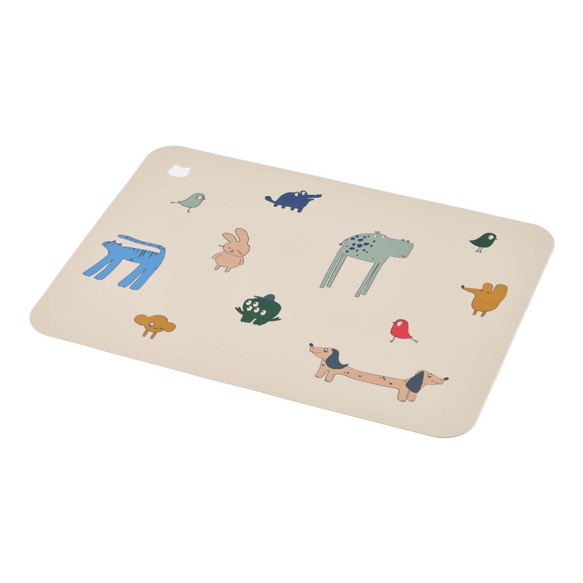 Liewood Jude Printed Placemat imagine / sandy (2897) ONE SIZE LW15059-2897-ONE SIZE-CU
