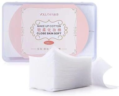 Inspired Finds Premium 1000PCS Disposable Cotton Pads Set Soft Makeup Remover & Facial Cleansing Wipes 3 Pcs