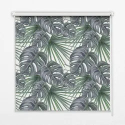 INNENROLLO - Fensterrollo - Rollo - 150x140 cm - Blätter