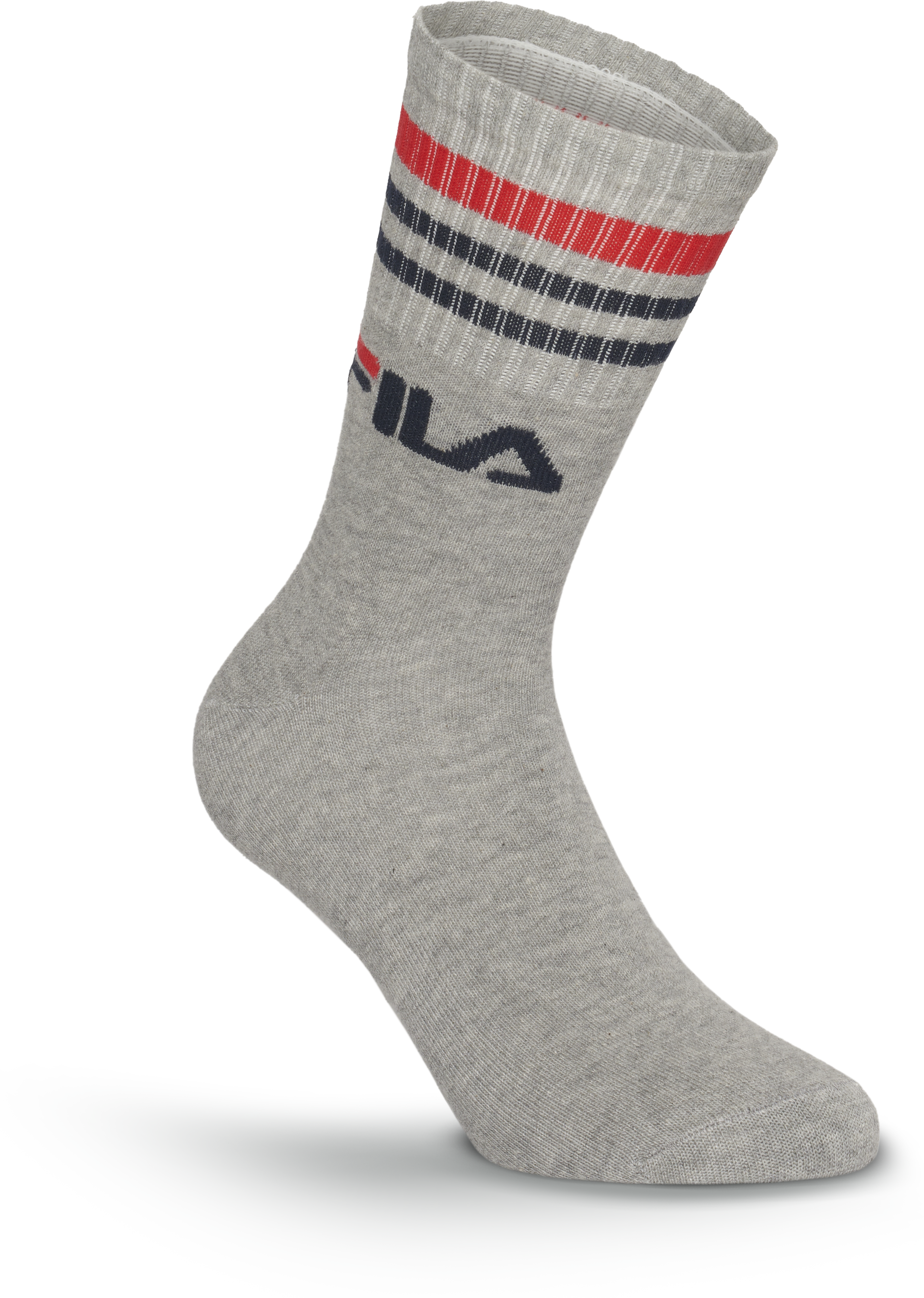 Socken FILA "UNISEX LIFESTYLE PLAIN SOCKS", Damen, Gr. 35-38, Sockengrösse, classic, Baumwollmischung, normal, Socken Socken, mit Logo-Schriftzug classic 35-38, Sockengrösse