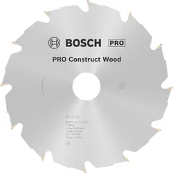 Bosch PRO Kreissägeblatt Construct Wood für Handkreissägen - 2608640632