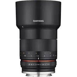 Samyang 85mm f/1.8 ED UMC CS Sony E (Sony E, APS-C / DX), Objektiv, Schwarz