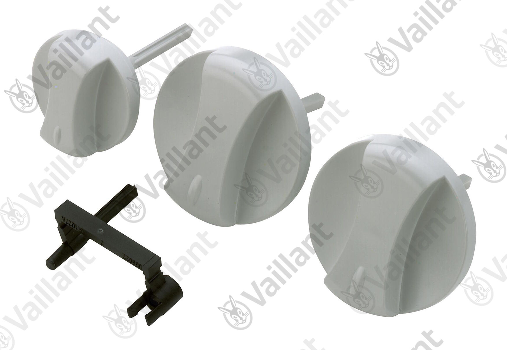 bouton Vaillant , gris, lot de 3 114288 Vaillant no. 114288