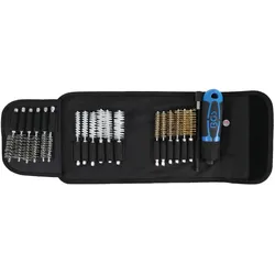 BGS 379 Satz Bürsten Reinigen und Entgraten von Maschinenteilen mit Tasche