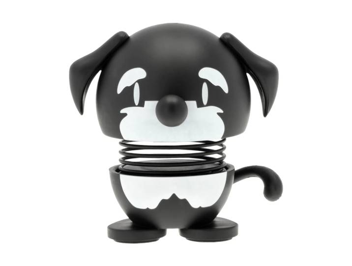 Hoptimist Hoptimist figur XS Schnauzer, black