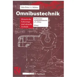 Omnibustechnik, Fachbücher von Otto-Peter A. Bühler