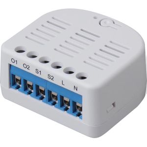 LUPUS Schaltaktor 12127, für Smart Home, 2 Kanäle, bis 10 Ampere, Unterputz, ZigBee