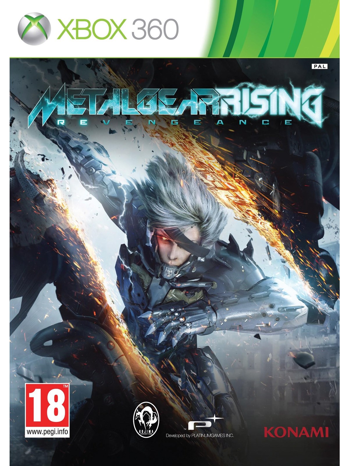 Metal Gear Rising: Revengeance - Microsoft Xbox 360 - Action - PEGI 18