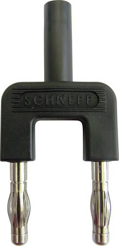 Schnepp 19/4mB/sw Kurzschlussstecker Schwarz Stift-Ø: 4mm Stiftabstand: 19mm 1St.