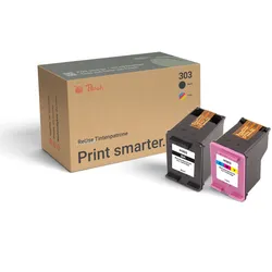 Peach Spar Pack Druckköpfe kompatibel zu HP No. 303, 3YM92A