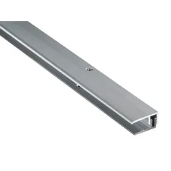 PROVARIO Universal Abschlussprofil, Höhenverstellung: 7-18 mm, Aluminium eloxiert Edelstahl, 2700 mm
