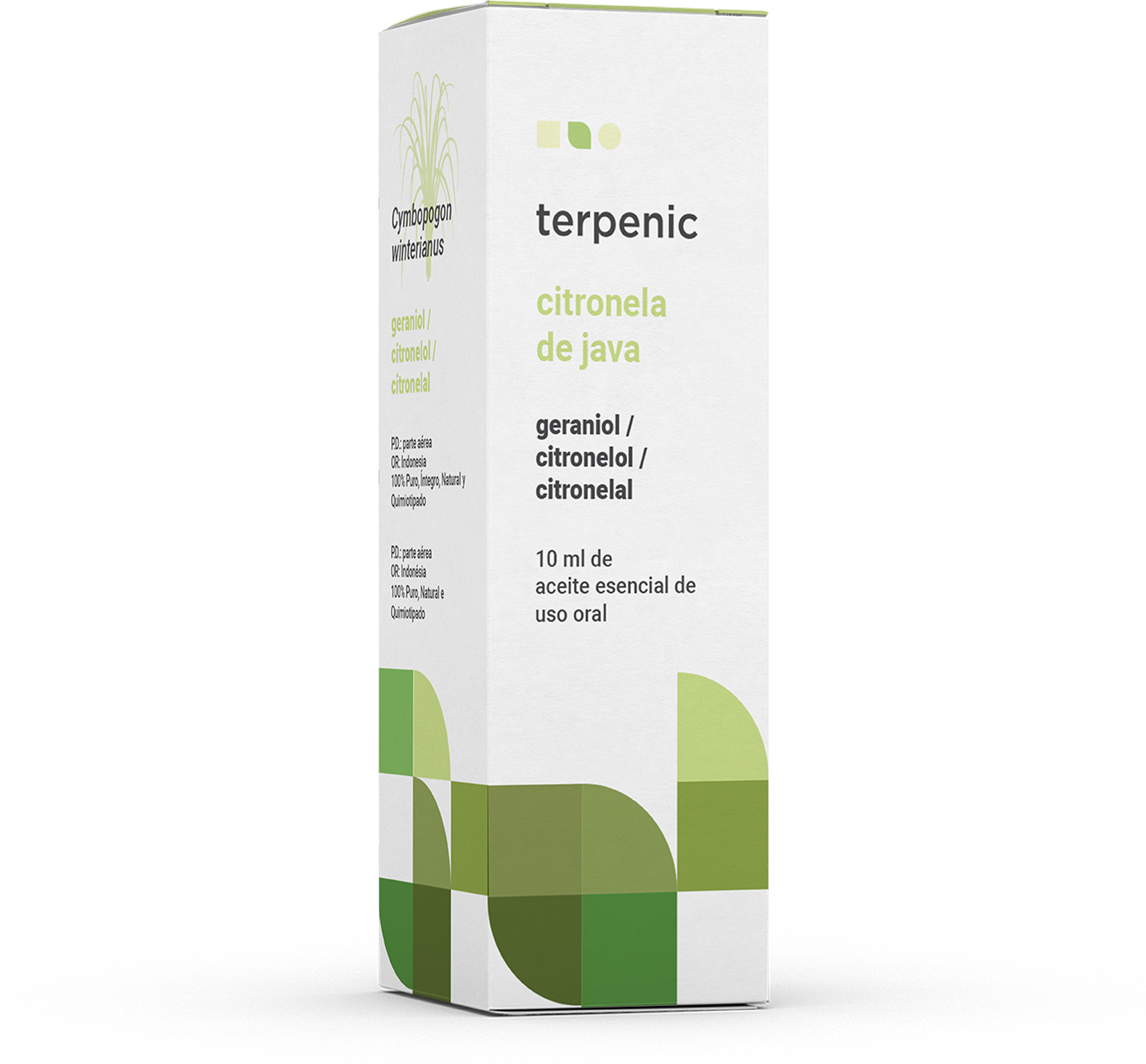 Terpenic Citronella de Jaceite Vega Essential Oil 10 ml
