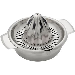 Westmark Zitronenpresse 30942260, Ø 14 cm, aus Edelstahl, 350ml